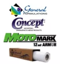 General Formulations Concept® 238 MotoMark™ Armor Gloss Clear UV Laminate 5 Year 12 Mil