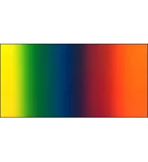 Graduated Gradient Rainbow Vinyl Horizontal Yellow To Green To Blue To Purple To Red To Orange 75