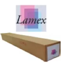 Lamex Luster Embossed Clear Polycarbonate Vinyl Overlaminate 10 Mil