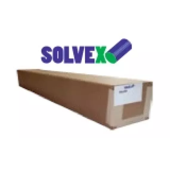 Solvex TV 3.4 Mil Calendered Matte White Translucent Inkjet Vinyl With Permanent Adhesive
