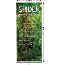 Spider™ Retractable Banner Stand