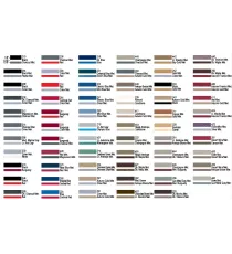 Universal Products 2 Color Striping Duo-Tone 1/4" 0204