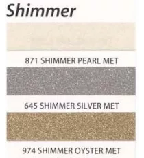 Universal Products Shimmer Metallic 15" x 50 yd Perforated